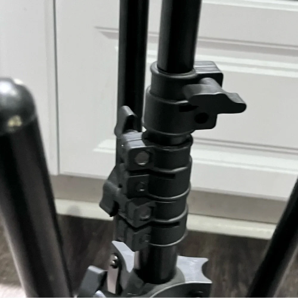 led Light Stand Reverse Folding Light Tripod for Photography